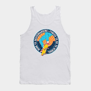 Born to Skateboarding Tank Top